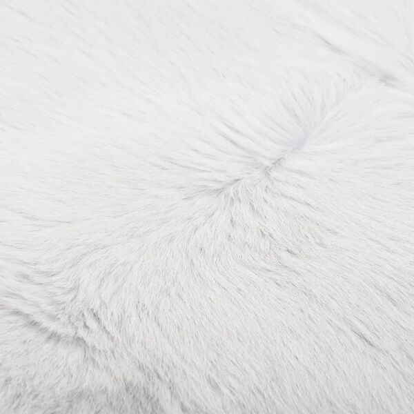 vidaXL kalveskind 70x100 cm blandet sort og hvid