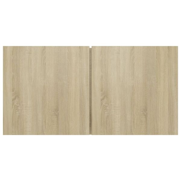 vidaXL v&aelig;gh&aelig;ngt tv-skab 60x30x30 cm sonoma-eg
