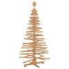 vidaXL Tr&aelig; juletr&aelig; KOTKA 150 cm Massivt fyrretr&aelig; Brun Finish
