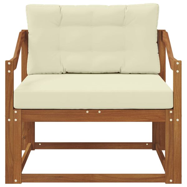 vidaXL Udend&oslash;rs Mellem Sofa Massivt Akacietr&aelig; Naturfarvet