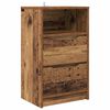 vidaXL Sengebord Gammelt tr&aelig; 40 x 30 x 467 cm Konstrueret tr&aelig;