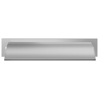 vidaXL poolfontæne 45x26x13 cm rustfrit stål sølvfarvet