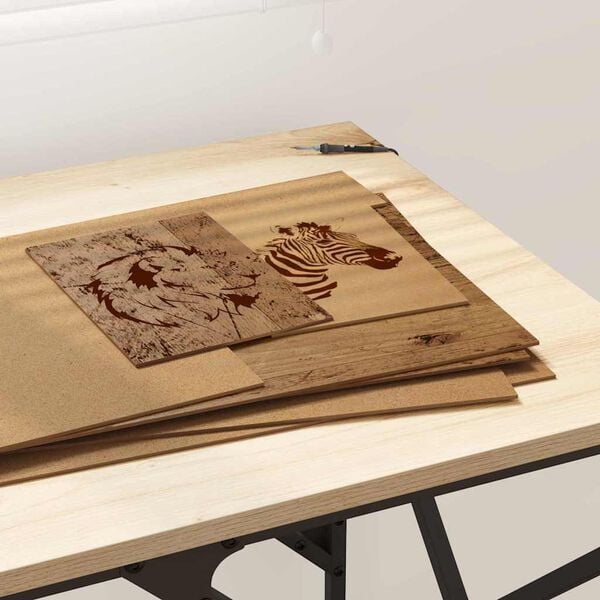 vidaXL Dekor Panels 12 pcs Gammelt træ 30 x 42 x 0.27 cm