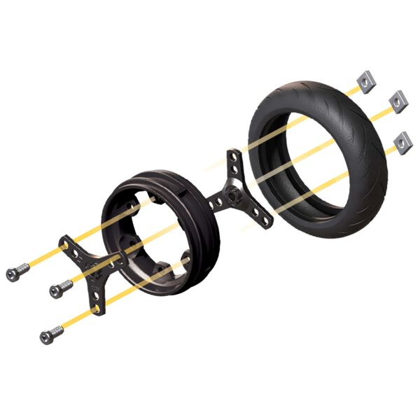 Meccano models&aelig;t Ducati Moto GP r&oslash;d 6044539