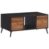 vidaXL sofabord 90x50x41 cm massivt genbrugsteak