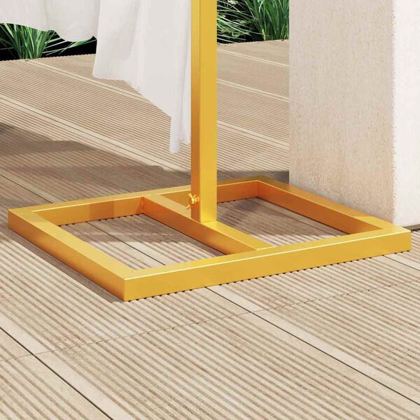 vidaXL Bryllupsbue Guld 634 x 300 cm St&aring;l