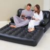 Bestway 5-i-1 oppustelig dobbelt sovesofa 188x152x64 cm