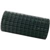 vidaXL Euro Hejn 0,4 x 10 m PVC-belagt jern Gr&oslash;n
