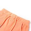 Shorts til børn str. 140 med snøre neon-orange