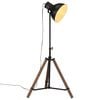 vidaXL gulvlampe 75x75x90-150 cm 25 W E27 sort