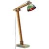 vidaXL gulvlampe E27 flerfarvet