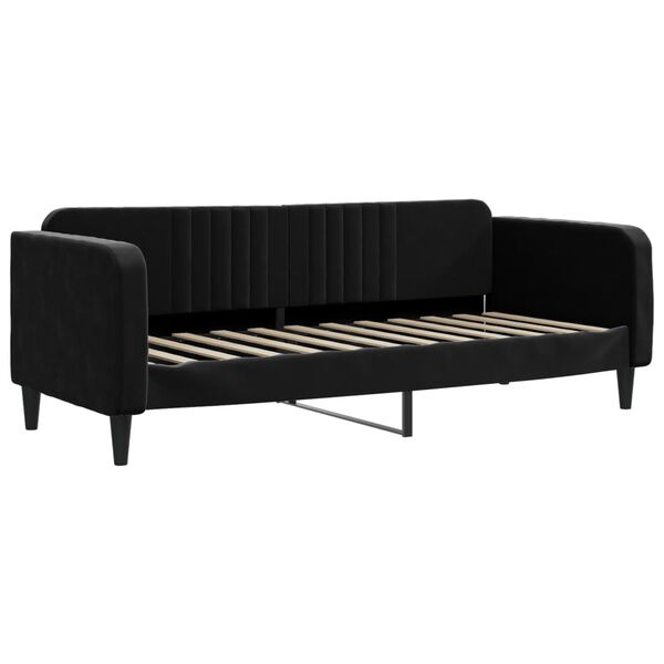 vidaXL daybed 80x200 cm velour sort