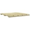 vidaXL Terrasse Flise 18 pcs Gr&oslash;n 50 x 50 cm Gr&oslash;n Impr&aelig;gneret Fyrretr&aelig;