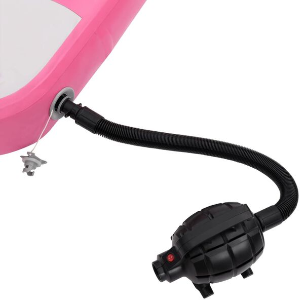 vidaXl elektrisk luftpumpe sort