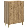 vidaXL Sideboard Artisan-eg 66 x 34,5 x 90 cm Konstrueret tr&aelig;