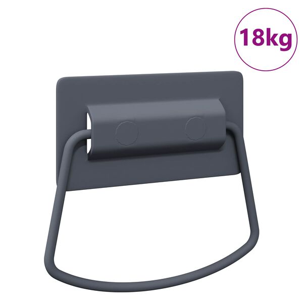vidaXL Skab H&aring;ndtag Antracit 85 x 45 mm Metal