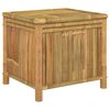 vidaXL opbevaringskasse til haven 60x52x55 cm bambus
