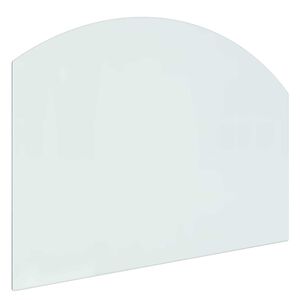 vidaXL Pejs glasplade Transparent 80 x 60 cm Glas