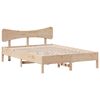 vidaXL sengeramme uden madras 120x190 cm massivt fyrretr&aelig;