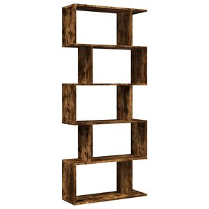 vidaXL bogreol/rumdeler 70x24x161 cm 5 niveauer konstrueret tr&aelig;