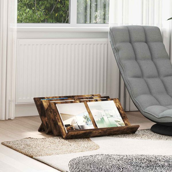 vidaXL Magasin Rack R&oslash;get eg 65 x 53 x 28,5 cm Konstrueret tr&aelig;