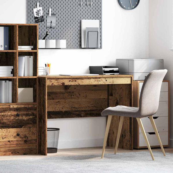 vidaXL Bord Gammelt træ 100 x 50 x 76 cm