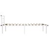 vidaXL sengestel 100x200 cm metal hvid