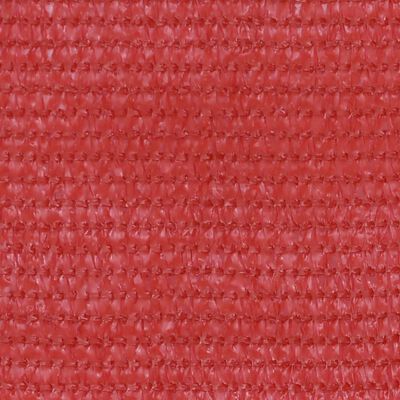 vidaXL altanafskærmning 90x300 cm HDPE rød
