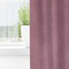 vidaXL M&oslash;rkl&aelig;gningsgardiner 2 pcs M&oslash;rk pink 140 x 245 cm Fl&oslash;jl
