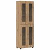 vidaXL Highboard FLORIN 60 x 35 x 182 cm Artisan Egetr&aelig;
