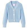 vidaXL Strikket cardigan til b&oslash;rn str. 92 bl&aring;