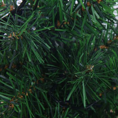 vidaXL juletræer til havesti 6 stk. med LED-lys 45 cm PVC varm hvid