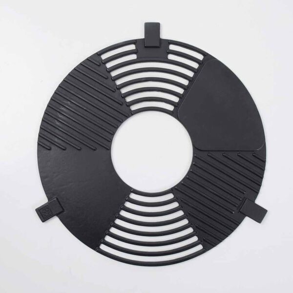 RedFire plancha-grill stål sort