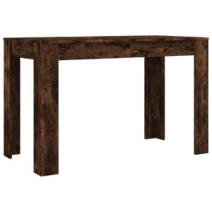 vidaXL spisebord 120x60x76 cm konstrueret tr&aelig; r&oslash;get egetr&aelig;sfarve
