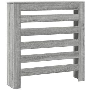 vidaXL radiatorskjuler 78x20x82 cm konstrueret tr&aelig; gr&aring; sonoma-eg