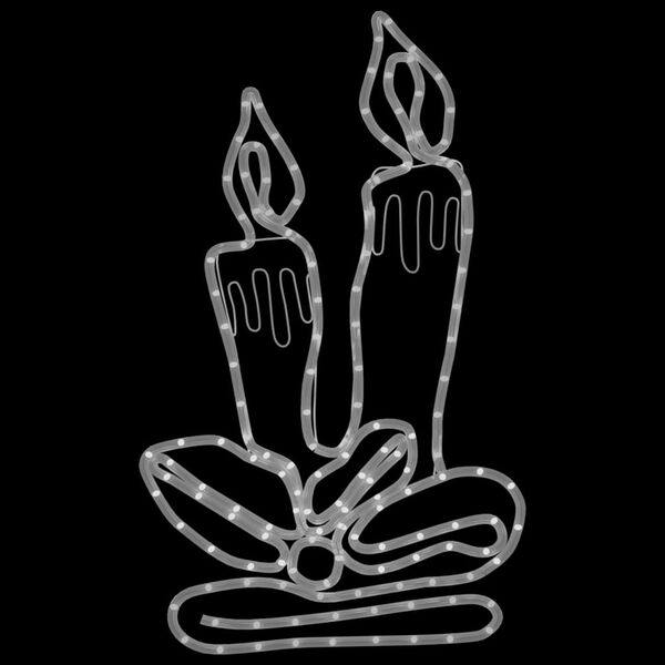 vidaXL julelys julefigur 144 LED'er 70x42 cm