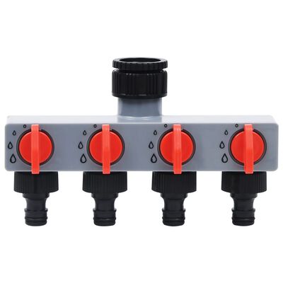 vidaXL automatisk vandingstimer 4-vejs ventil