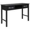 vidaXL konsolbord 110 x 45 x 76 cm tr&aelig; sort
