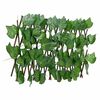 vidaXL espalier med kunstige vinblade 180x30 cm udvidelig gr&oslash;n