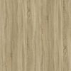 vidaXL sideborde 2 stk. 40x40x35 cm konstrueret træ sonoma-eg