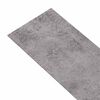 vidaXL Selvkl&aelig;bende Gulvplank 32 pcs Cement Brun 4,46 m&sup2; PVC