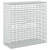 vidaXL Gabion med 3,5 mm Tr&aring;d og 5x2,5 cm Maske 50x20x50 cm