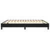 vidaXL Boxspring sengeramme Sort 180x200 cm Fl&oslash;jl