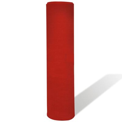 vidaXL rød løber 1x5 m ekstra tung 400 g/m2