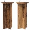 vidaXL Planteholder 2 stk. Gammelt tr&aelig; 29,5 x 29,5 x 60 cm