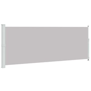 vidaXL sammenrullelig sidemarkise til terrassen 180x514 cm gr&aring;