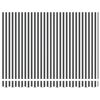 vidaXL Manuel markise-ramme med LED-lys Anthracit og hvid 2,5 x 2 m