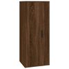 vidaXL v&aelig;gh&aelig;ngt tv-skab 40x34,5x100 cm brun egetr&aelig;