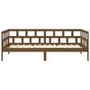 vidaXL daybed 80x200 cm massivt fyrretr&aelig; gyldenbrun