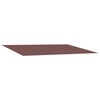 vidaXL Reservedug til markise Brun 300 x 250 cm Polyester